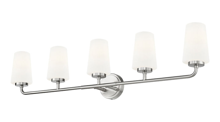 Z-Lite Canada - 7005-5V-BN - Five Light Vanity - Montford - Brushed Nickel