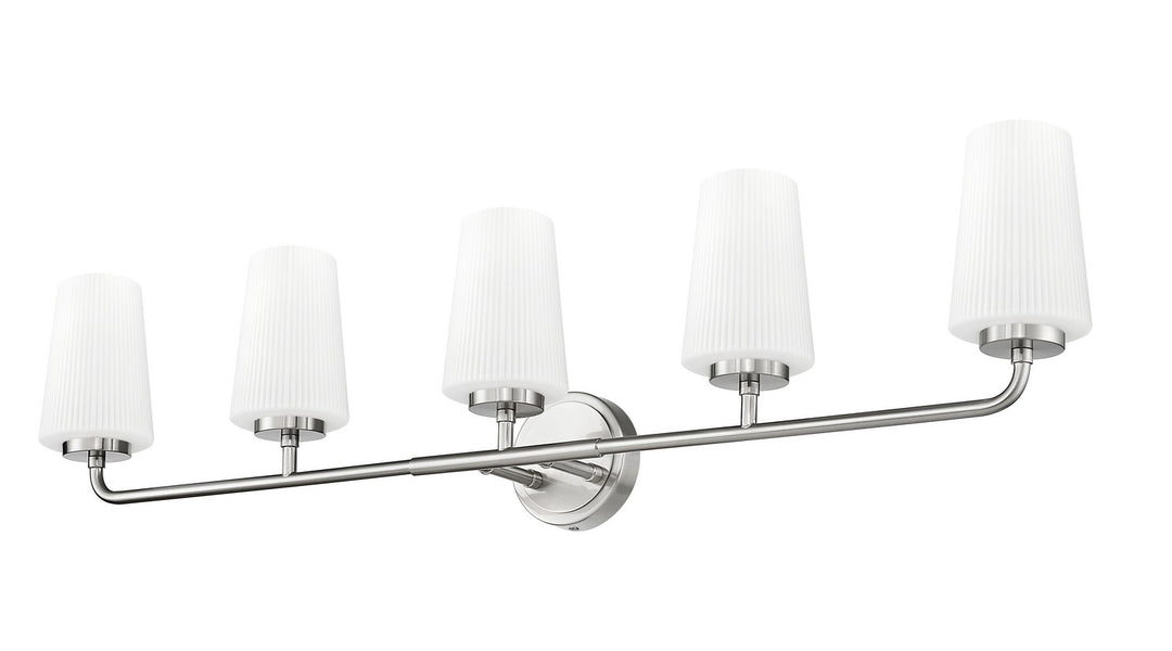 Z-Lite Canada - 7005-5V-BN - Five Light Vanity - Montford - Brushed Nickel