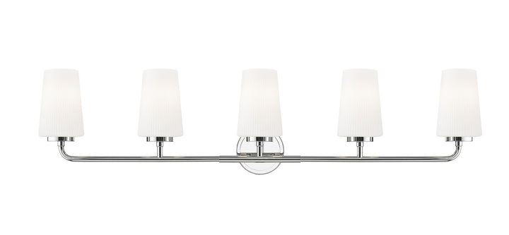 Z-Lite Canada - 7005-5V-CH - Five Light Vanity - Montford - Chrome
