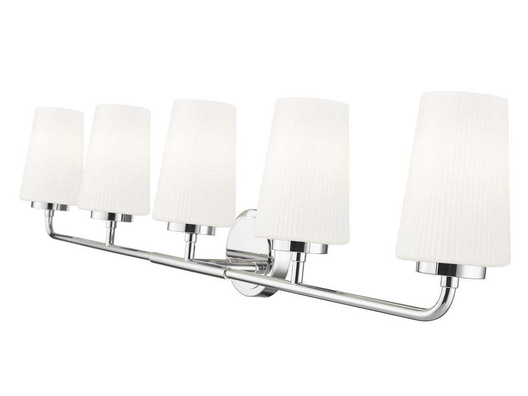 Z-Lite Canada - 7005-5V-CH - Five Light Vanity - Montford - Chrome