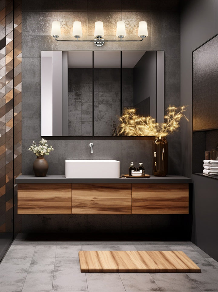 Z-Lite Canada - 7005-5V-CH - Five Light Vanity - Montford - Chrome