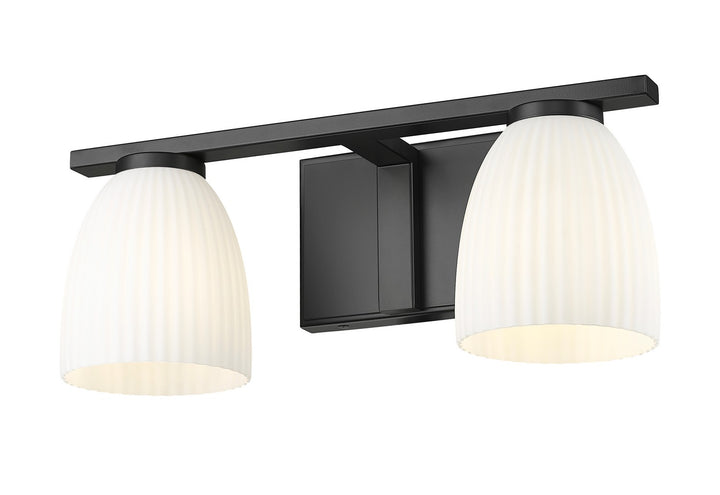 Z-Lite Canada - 7518-2V-MB - Two Light Vanity - Naya - Matte Black