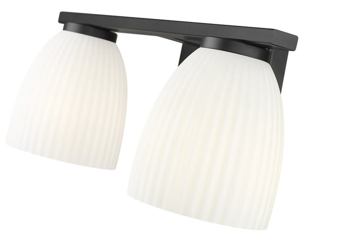 Z-Lite Canada - 7518-2V-MB - Two Light Vanity - Naya - Matte Black