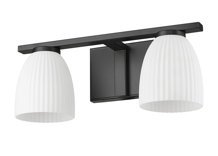 Z-Lite Canada - 7518-2V-MB - Two Light Vanity - Naya - Matte Black