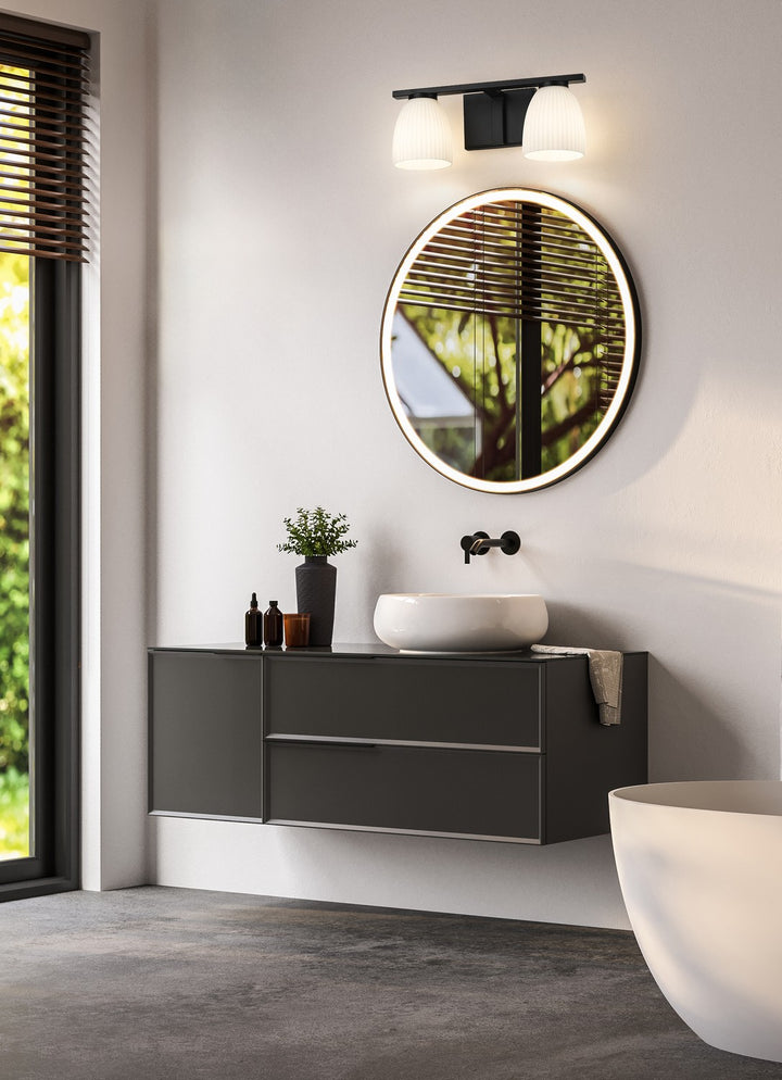Z-Lite Canada - 7518-2V-MB - Two Light Vanity - Naya - Matte Black