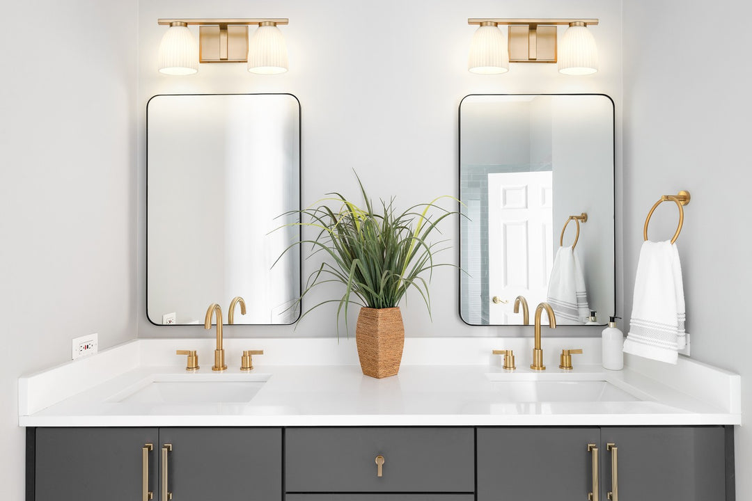 Z-Lite Canada - 7518-2V-MGLD - Two Light Vanity - Naya - Modern Gold