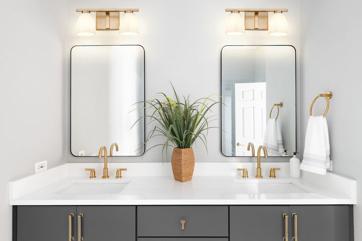 Z-Lite Canada - 7518-2V-MGLD - Two Light Vanity - Naya - Modern Gold