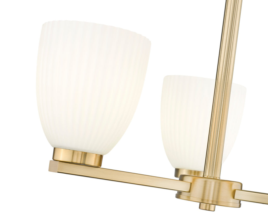 Z-Lite Canada - 7518-3MGLD - Three Light Chandelier - Naya - Modern Gold
