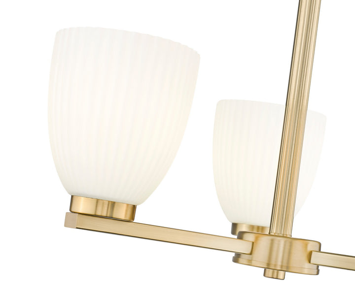 Z-Lite Canada - 7518-3MGLD - Three Light Chandelier - Naya - Modern Gold