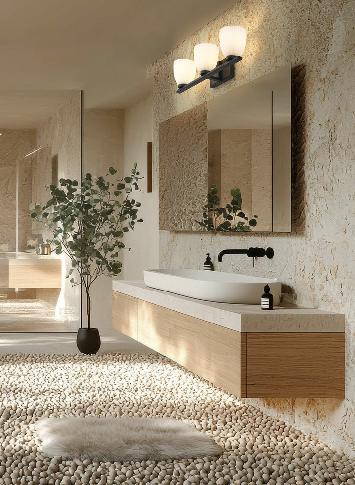 Z-Lite Canada - 7518-3V-MB - Three Light Vanity - Naya - Matte Black