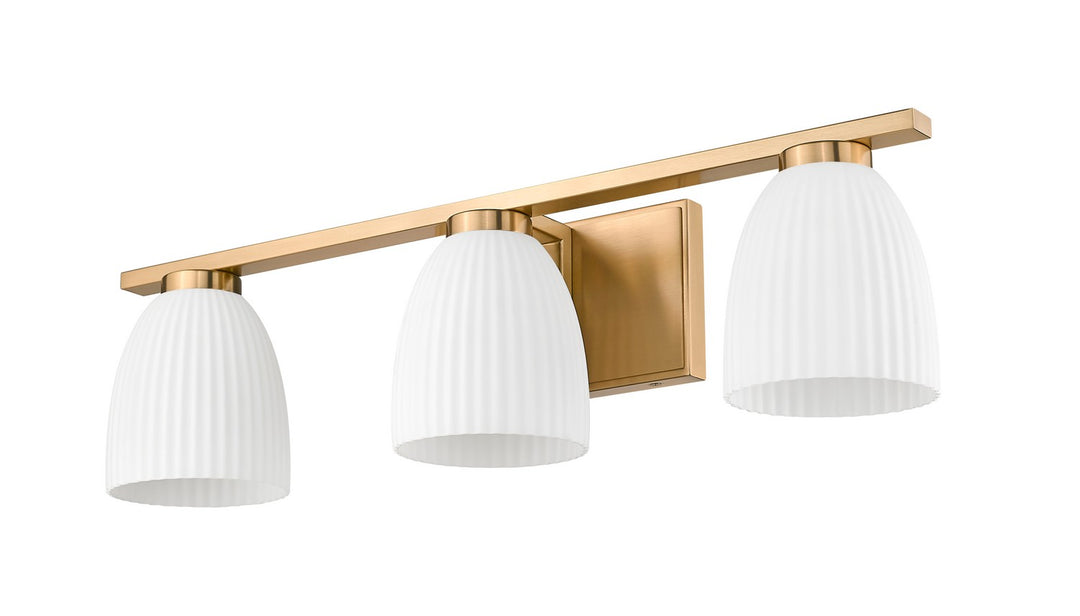 Z-Lite Canada - 7518-3V-MGLD - Three Light Vanity - Naya - Modern Gold
