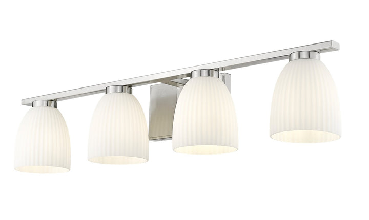 Z-Lite Canada - 7518-4V-BN - Four Light Vanity - Naya - Brushed Nickel