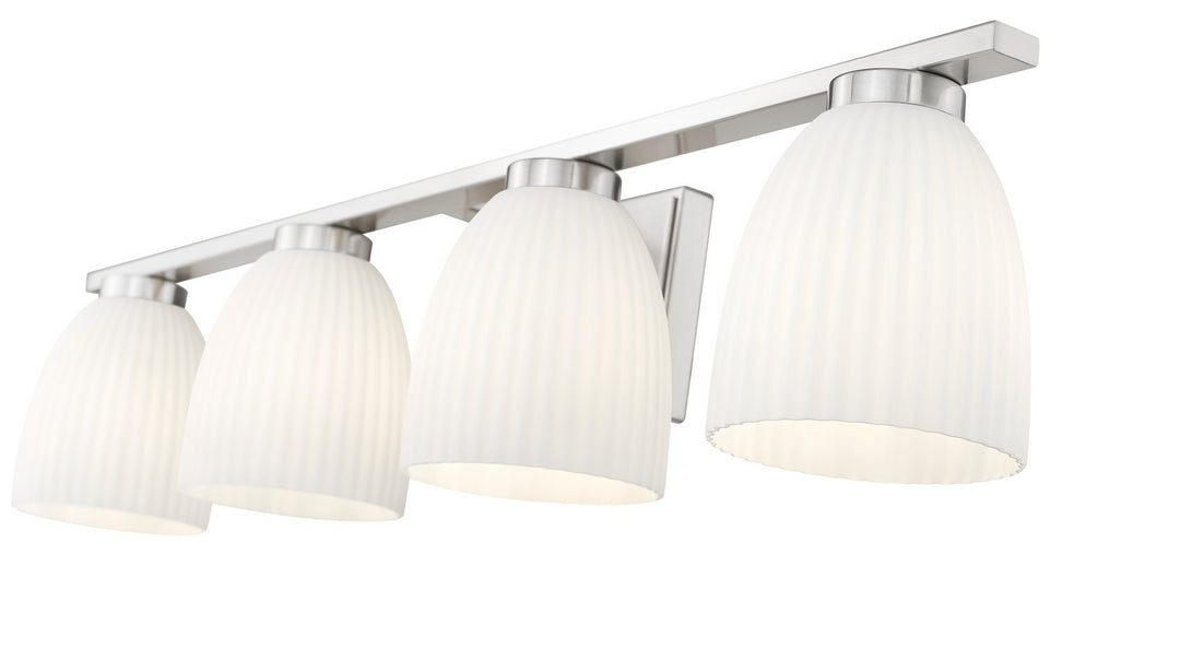 Z-Lite Canada - 7518-4V-BN - Four Light Vanity - Naya - Brushed Nickel