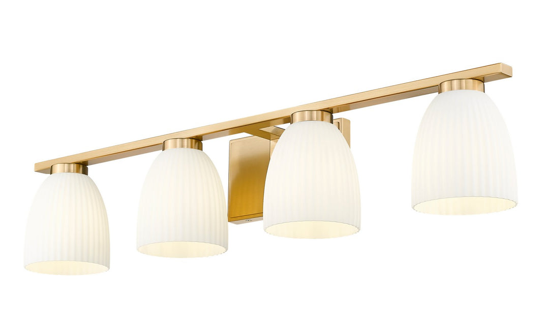 Z-Lite Canada - 7518-4V-MGLD - Four Light Vanity - Naya - Modern Gold