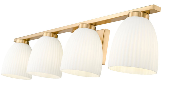 Z-Lite Canada - 7518-4V-MGLD - Four Light Vanity - Naya - Modern Gold