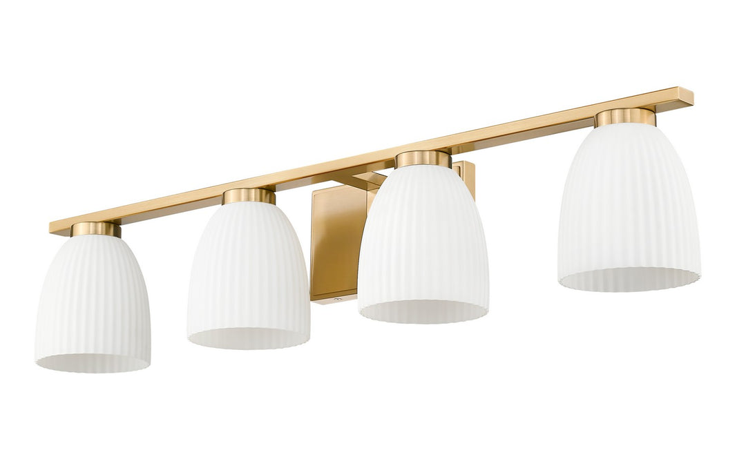 Z-Lite Canada - 7518-4V-MGLD - Four Light Vanity - Naya - Modern Gold