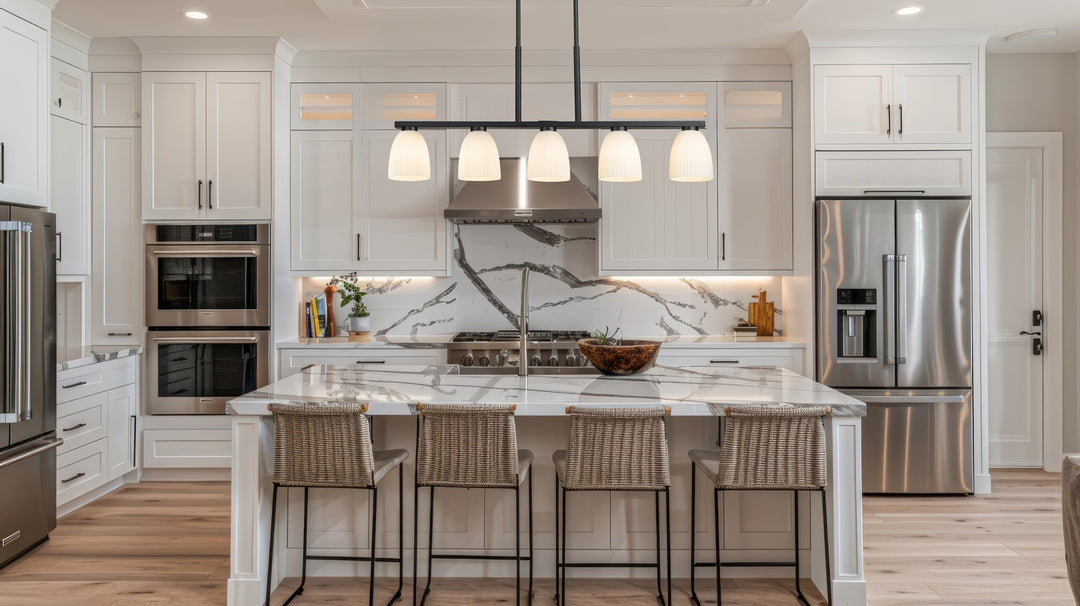 Z-Lite Canada - 7518-5L-MB - Five Light Linear Chandelier - Naya - Matte Black