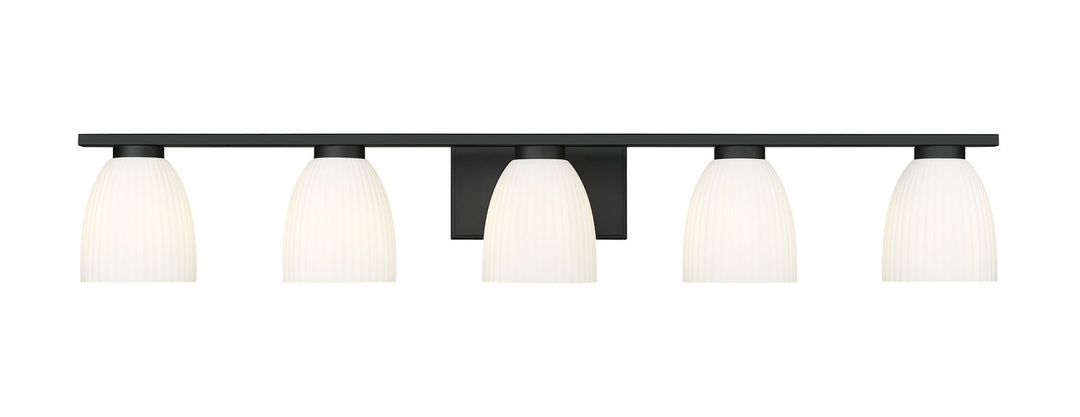 Z-Lite Canada - 7518-5V-MB - Five Light Vanity - Naya - Matte Black