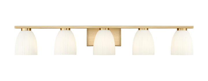 Z-Lite Canada - 7518-5V-MGLD - Five Light Vanity - Naya - Modern Gold