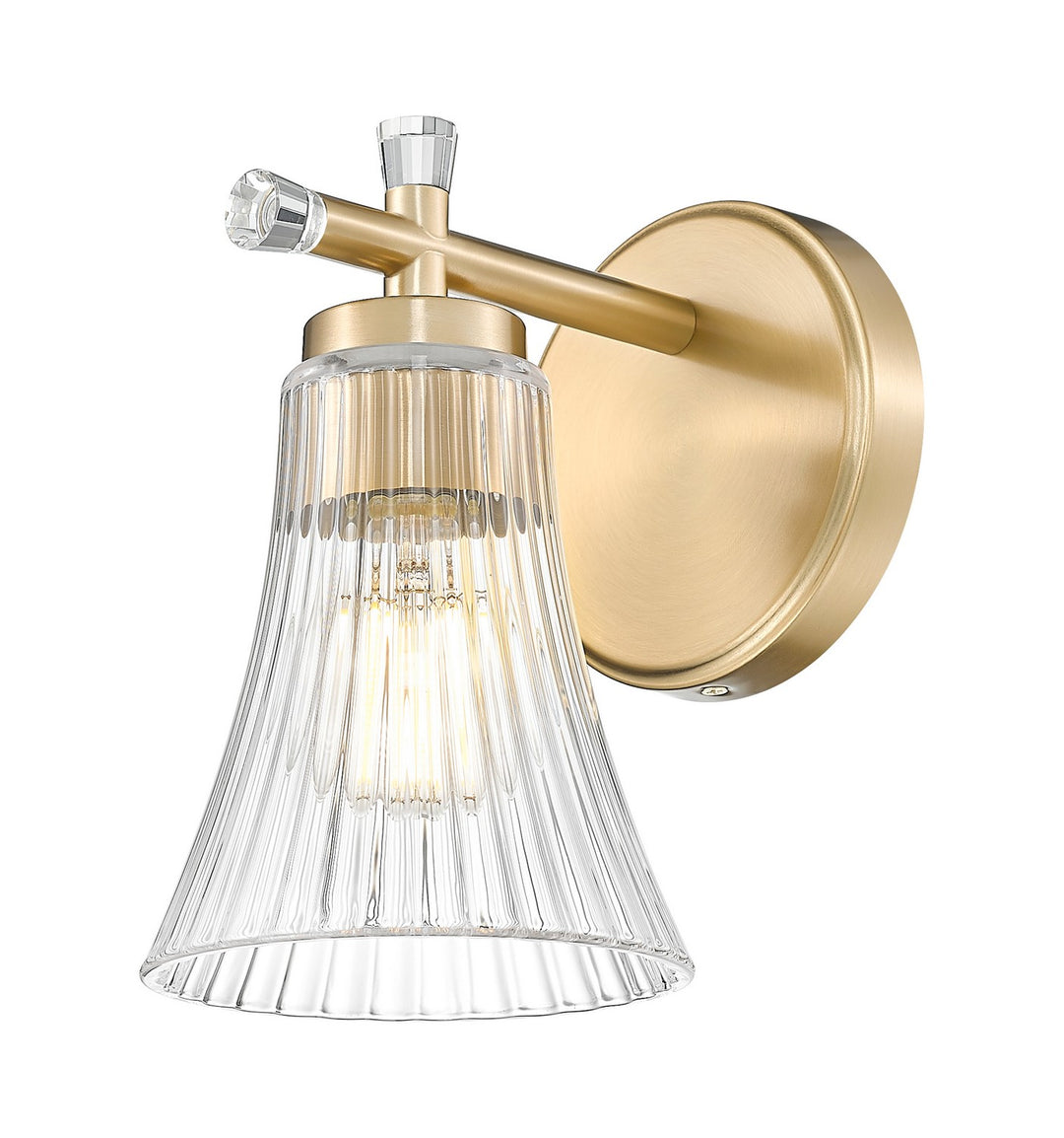 Z-Lite Canada - 7519-1S-MGLD - One Light Wall Sconce - Belle - Modern Gold
