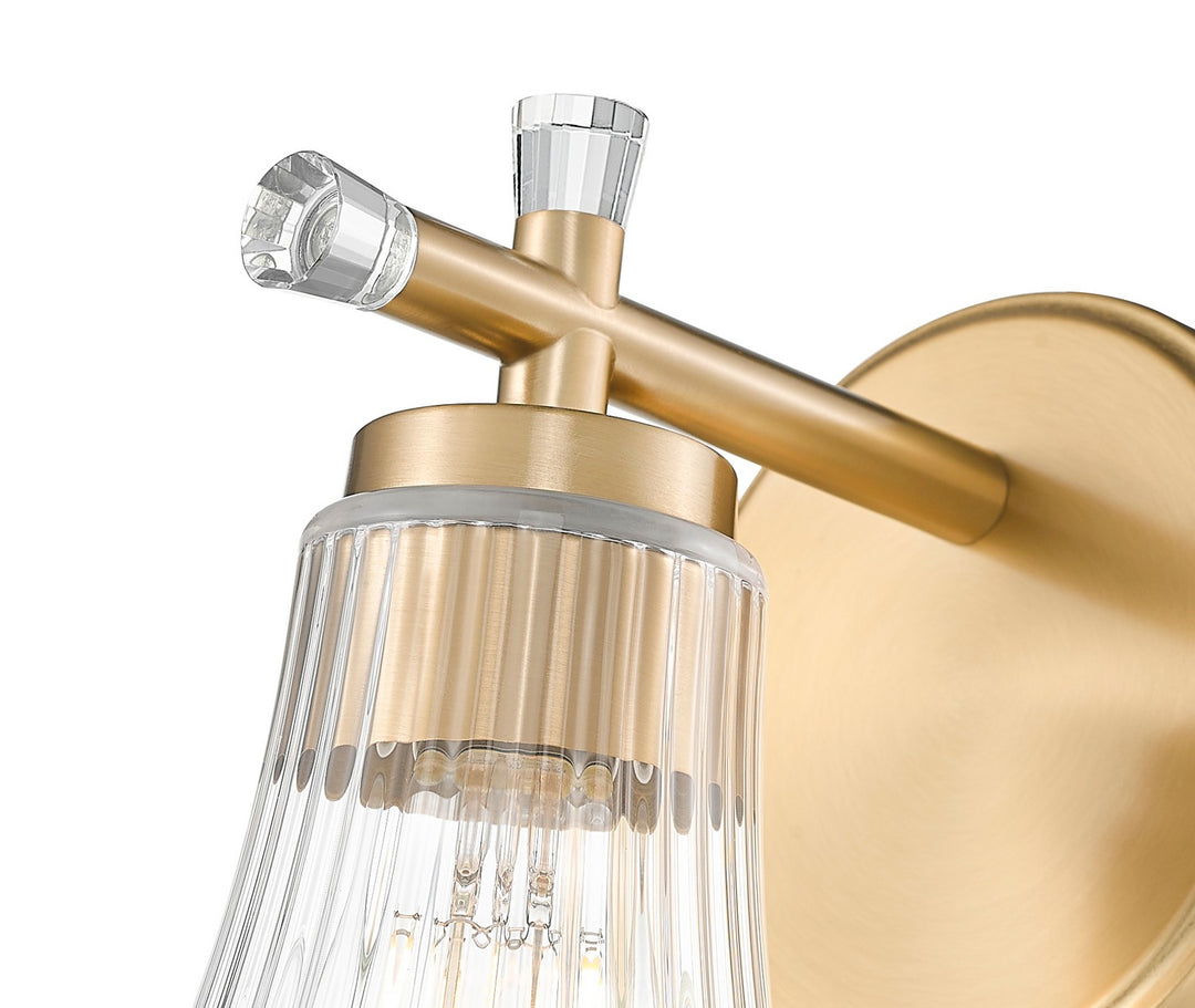 Z-Lite Canada - 7519-1S-MGLD - One Light Wall Sconce - Belle - Modern Gold