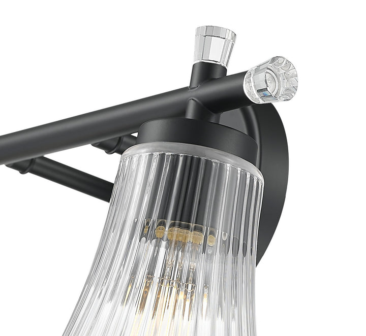 Z-Lite Canada - 7519-2V-MB - Two Light Vanity - Belle - Matte Black