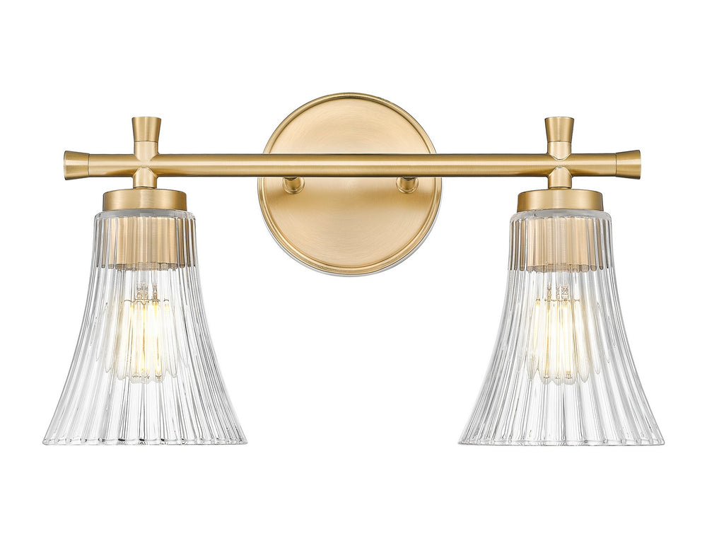 Z-Lite Canada - 7519-2V-MGLD - Two Light Vanity - Belle - Modern Gold