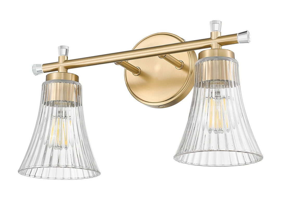 Z-Lite Canada - 7519-2V-MGLD - Two Light Vanity - Belle - Modern Gold