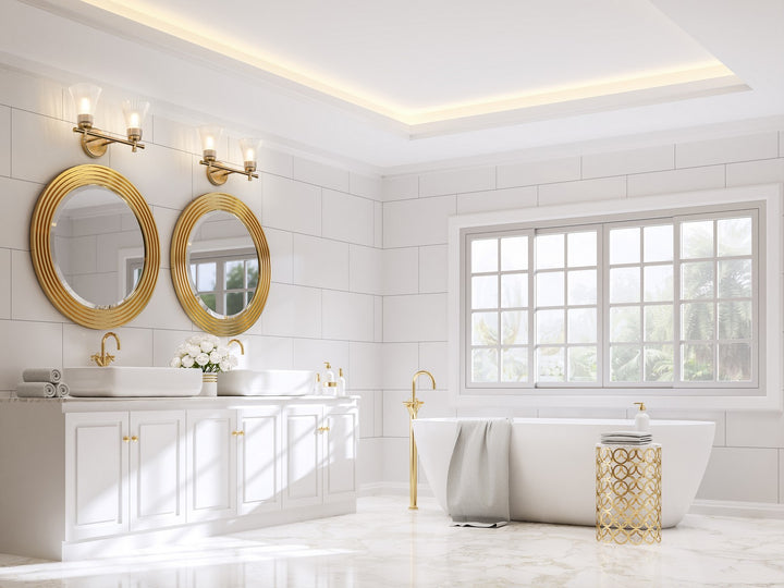 Z-Lite Canada - 7519-2V-MGLD - Two Light Vanity - Belle - Modern Gold