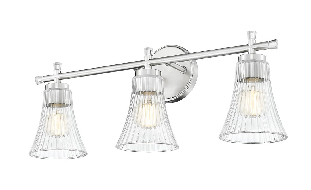 Z-Lite Canada - 7519-3V-BN - Three Light Vanity - Belle - Brushed Nickel