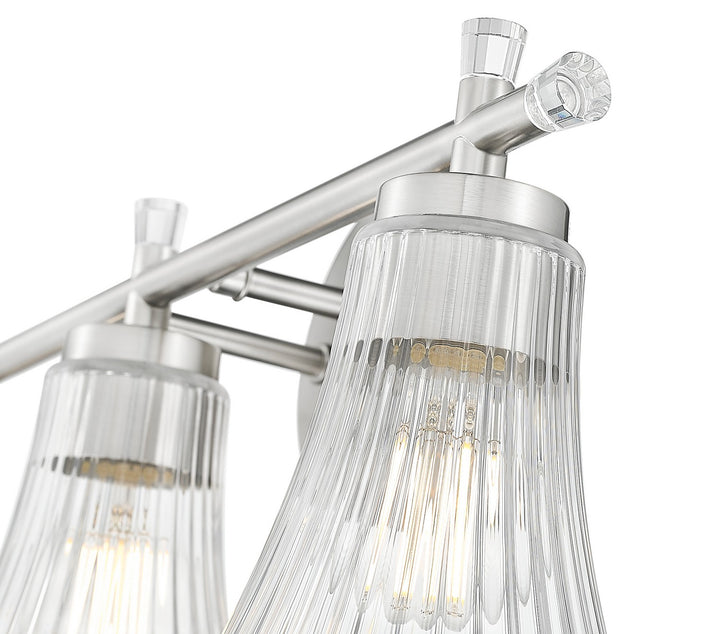 Z-Lite Canada - 7519-3V-BN - Three Light Vanity - Belle - Brushed Nickel