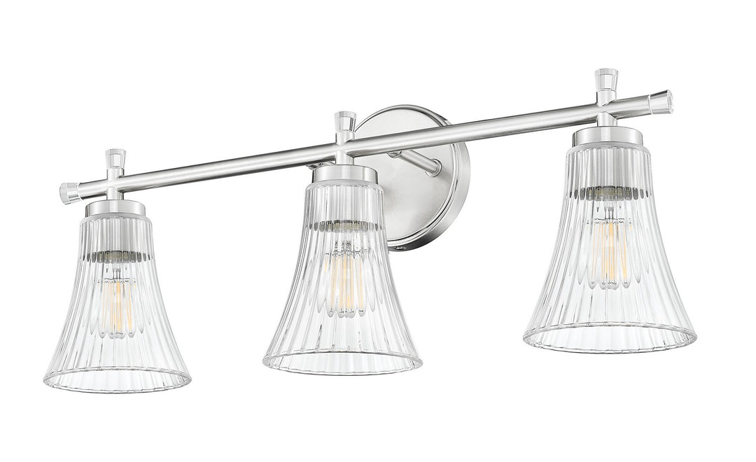 Z-Lite Canada - 7519-3V-BN - Three Light Vanity - Belle - Brushed Nickel