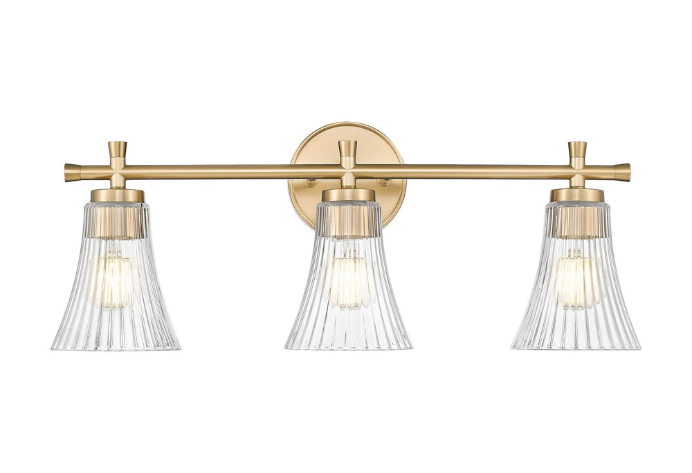 Z-Lite Canada - 7519-3V-MGLD - Three Light Vanity - Belle - Modern Gold
