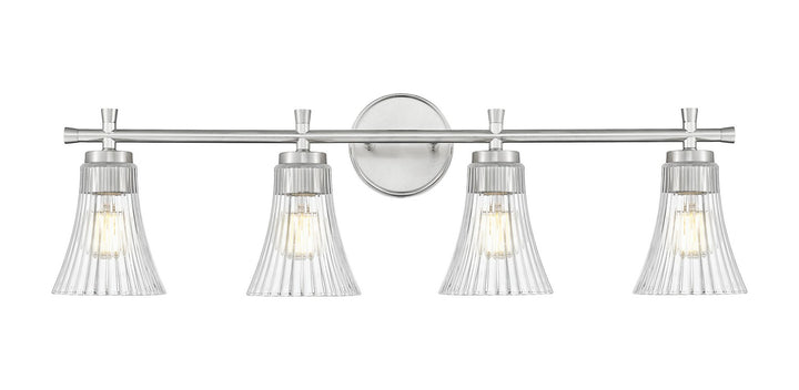 Z-Lite Canada - 7519-4V-BN - Four Light Vanity - Belle - Brushed Nickel