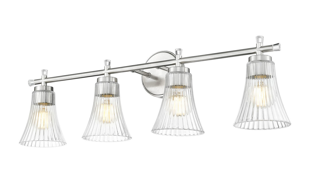 Z-Lite Canada - 7519-4V-BN - Four Light Vanity - Belle - Brushed Nickel