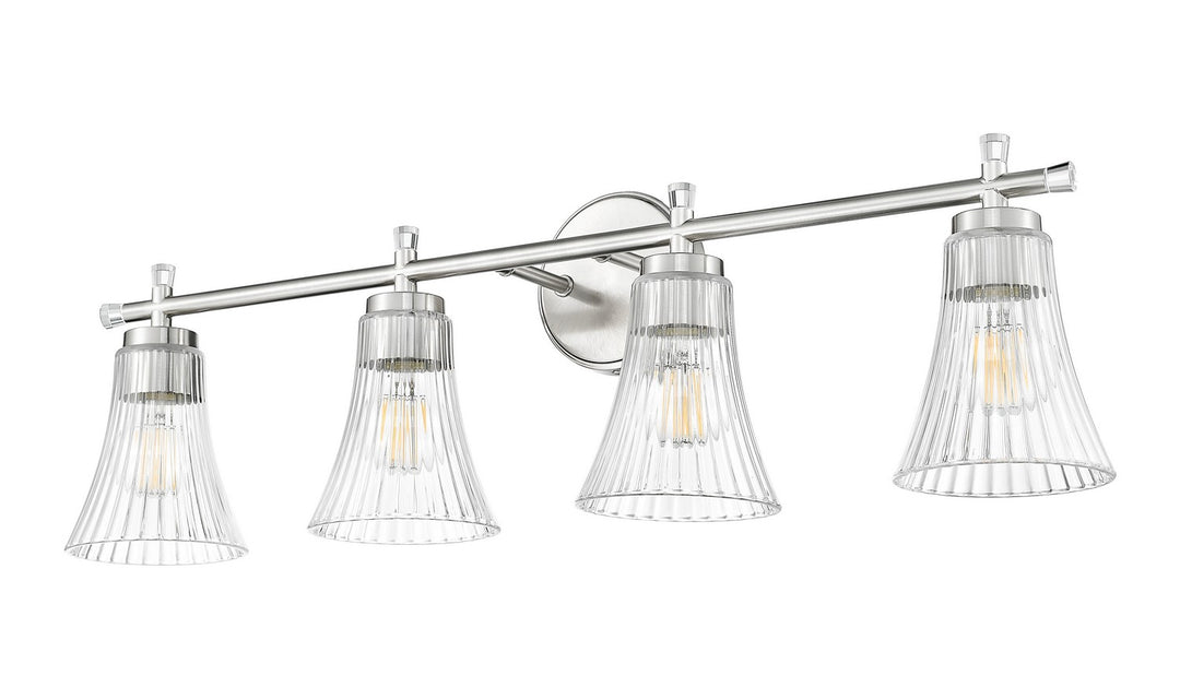 Z-Lite Canada - 7519-4V-BN - Four Light Vanity - Belle - Brushed Nickel