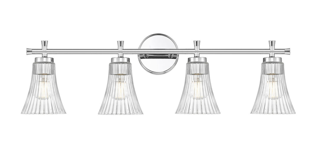 Z-Lite Canada - 7519-4V-CH - Four Light Vanity - Belle - Chrome