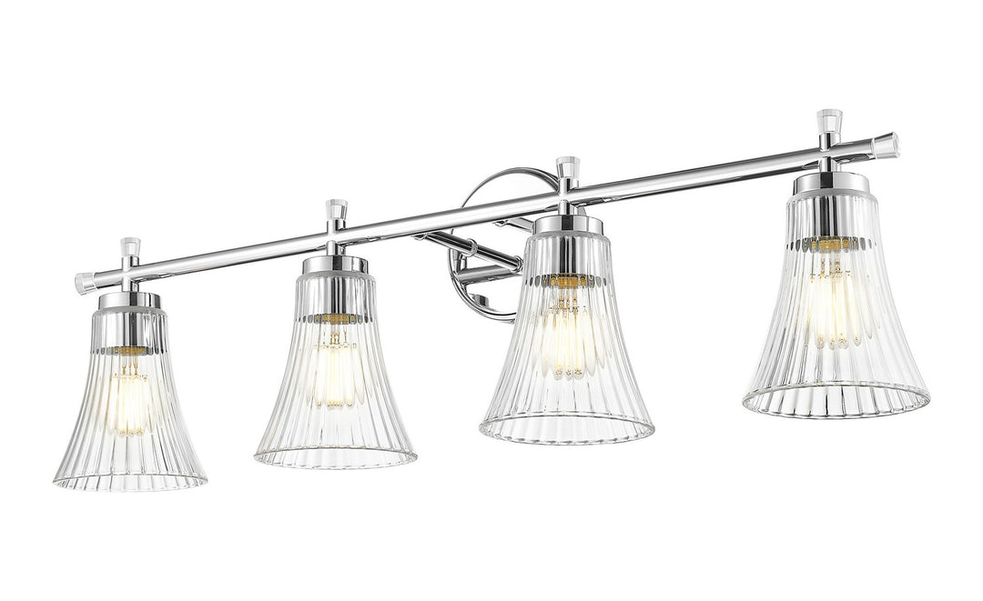 Z-Lite Canada - 7519-4V-CH - Four Light Vanity - Belle - Chrome