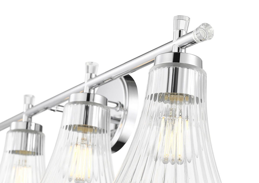 Z-Lite Canada - 7519-4V-CH - Four Light Vanity - Belle - Chrome