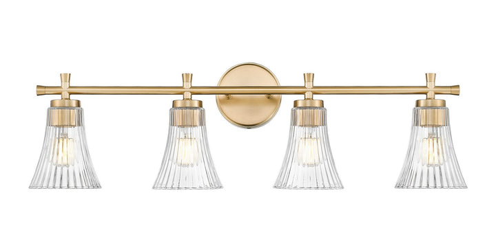 Z-Lite Canada - 7519-4V-MGLD - Four Light Vanity - Belle - Modern Gold