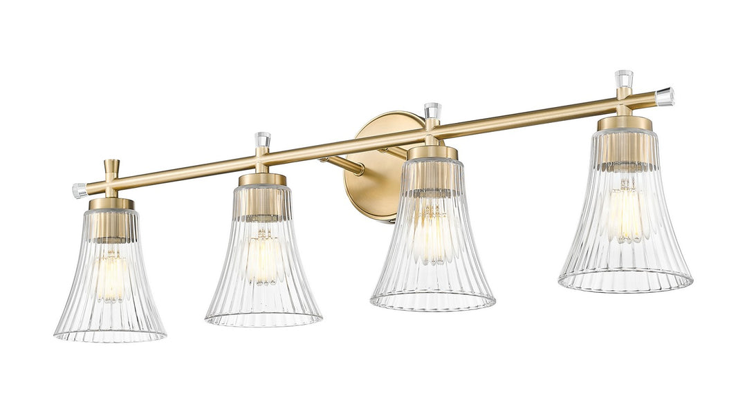 Z-Lite Canada - 7519-4V-MGLD - Four Light Vanity - Belle - Modern Gold