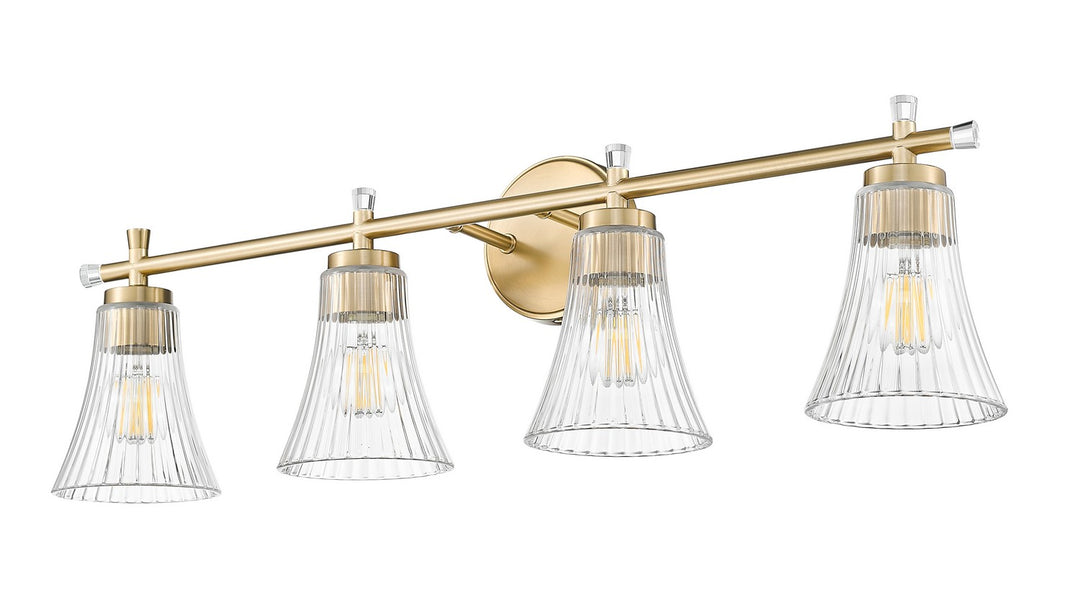 Z-Lite Canada - 7519-4V-MGLD - Four Light Vanity - Belle - Modern Gold
