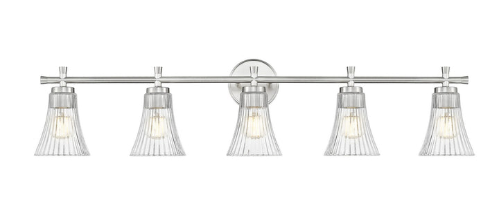 Z-Lite Canada - 7519-5V-BN - Five Light Vanity - Belle - Brushed Nickel
