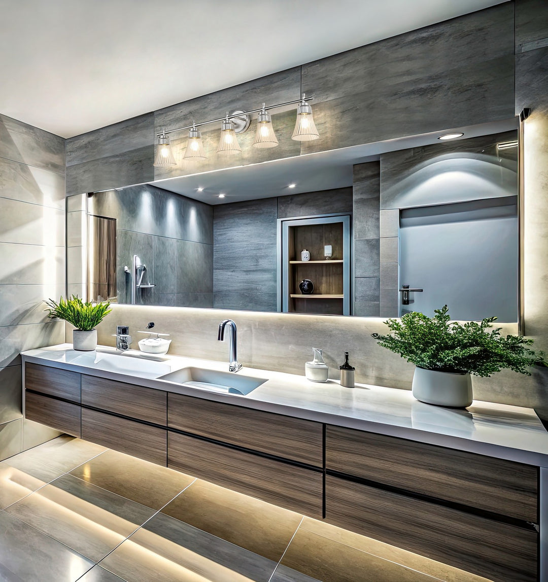 Z-Lite Canada - 7519-5V-BN - Five Light Vanity - Belle - Brushed Nickel