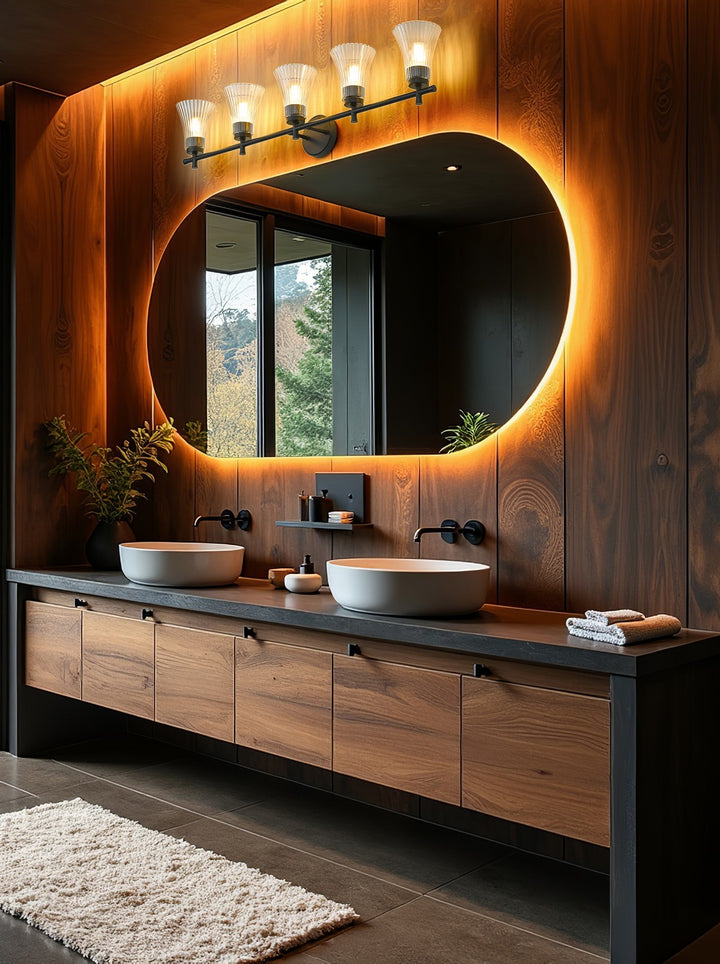 Z-Lite Canada - 7519-5V-MB - Five Light Vanity - Belle - Matte Black