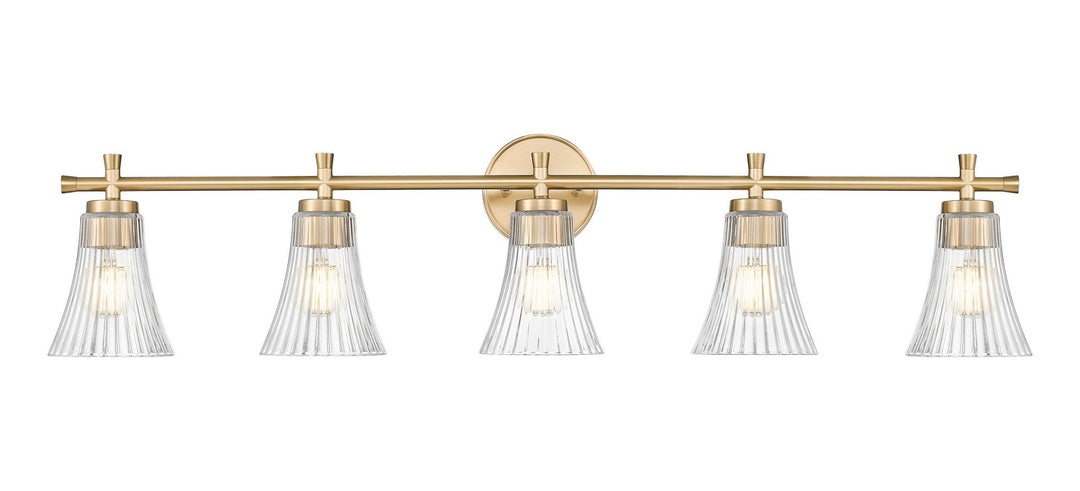 Z-Lite Canada - 7519-5V-MGLD - Five Light Vanity - Belle - Modern Gold