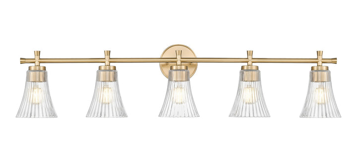 Z-Lite Canada - 7519-5V-MGLD - Five Light Vanity - Belle - Modern Gold
