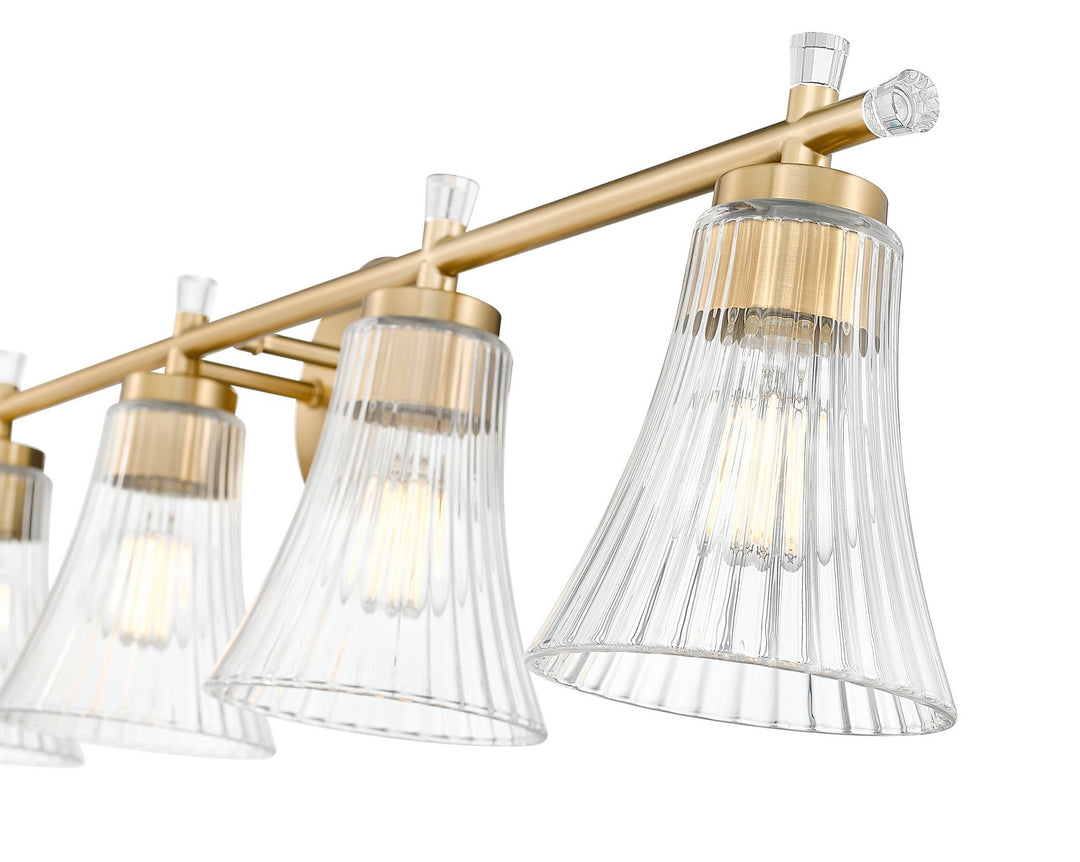 Z-Lite Canada - 7519-5V-MGLD - Five Light Vanity - Belle - Modern Gold
