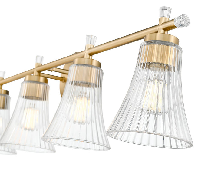 Z-Lite Canada - 7519-5V-MGLD - Five Light Vanity - Belle - Modern Gold