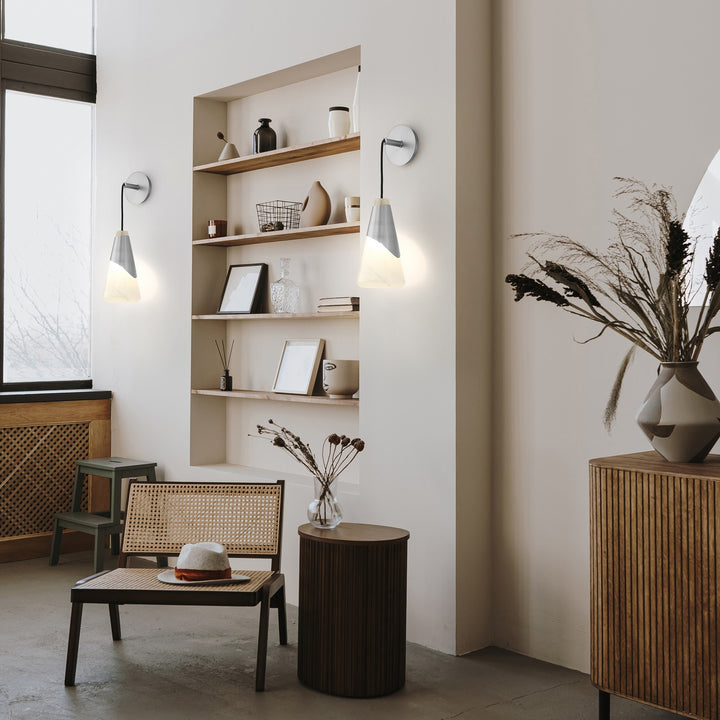 Z-Lite Canada - 828-1S-BN - One Light Wall Sconce - Aimie - Brushed Nickel